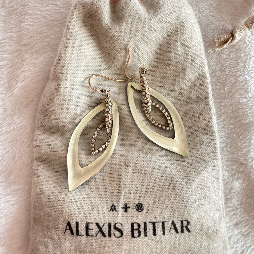Earrings and necklace from alexis bittar